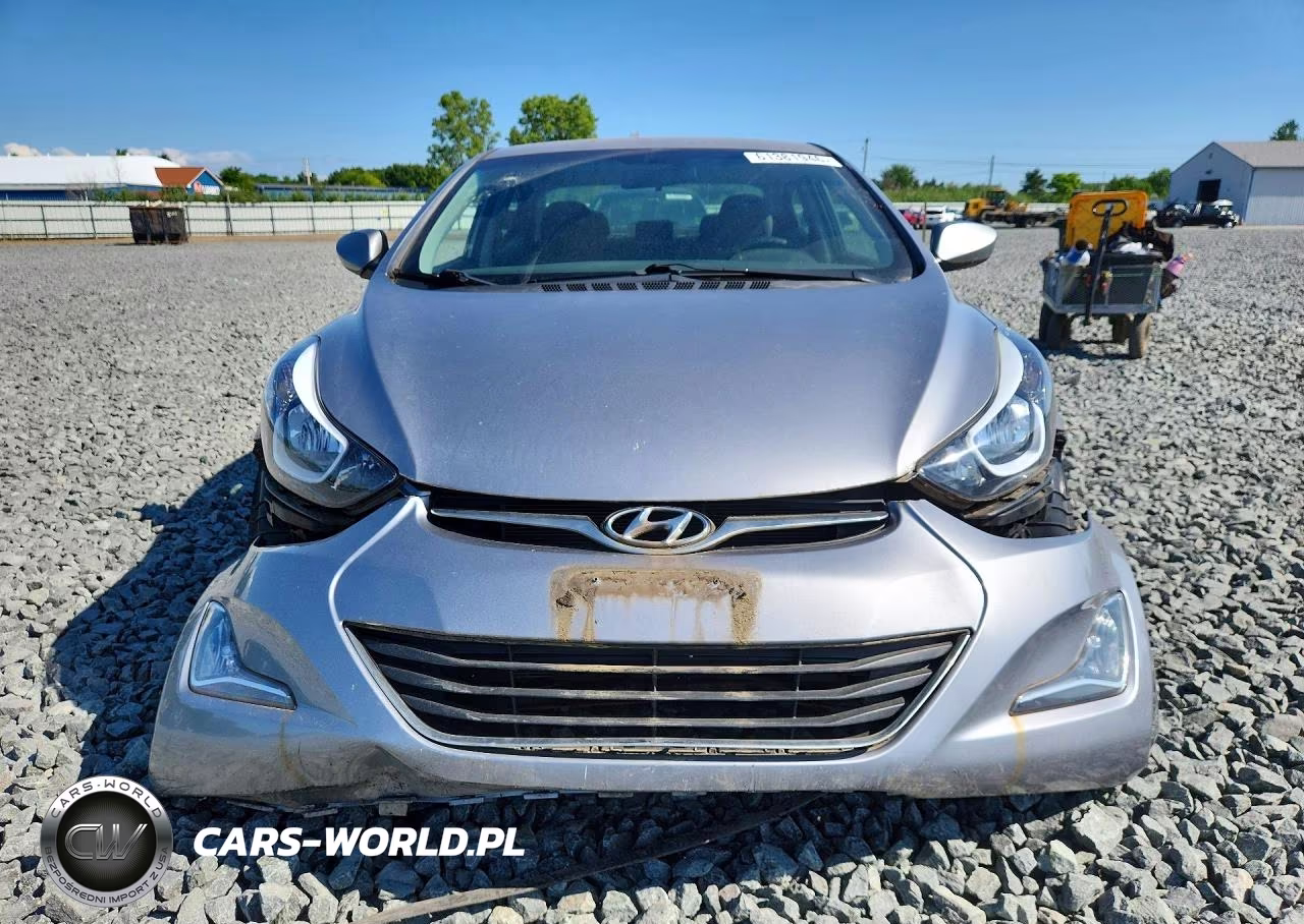 2016 Hyundai Elantra Se VIN:5NPDH4AEXGH660877 - 5