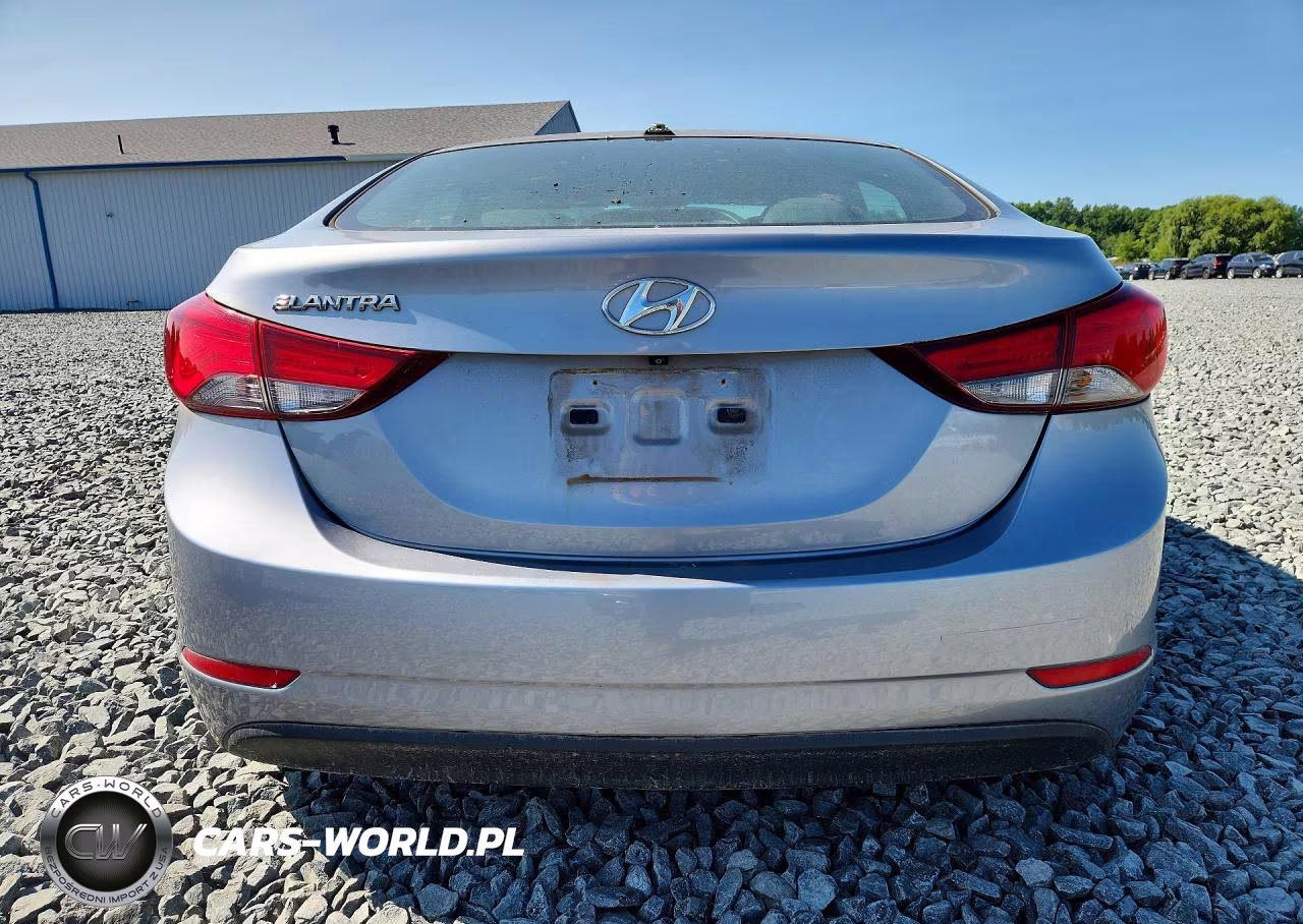 2016 Hyundai Elantra Se VIN:5NPDH4AEXGH660877 - 6