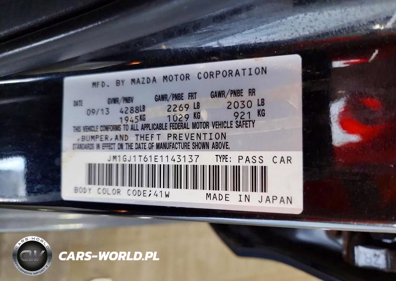 2014 Mazda 6 Touring VIN:JM1GJ1T61E1143137 - 12