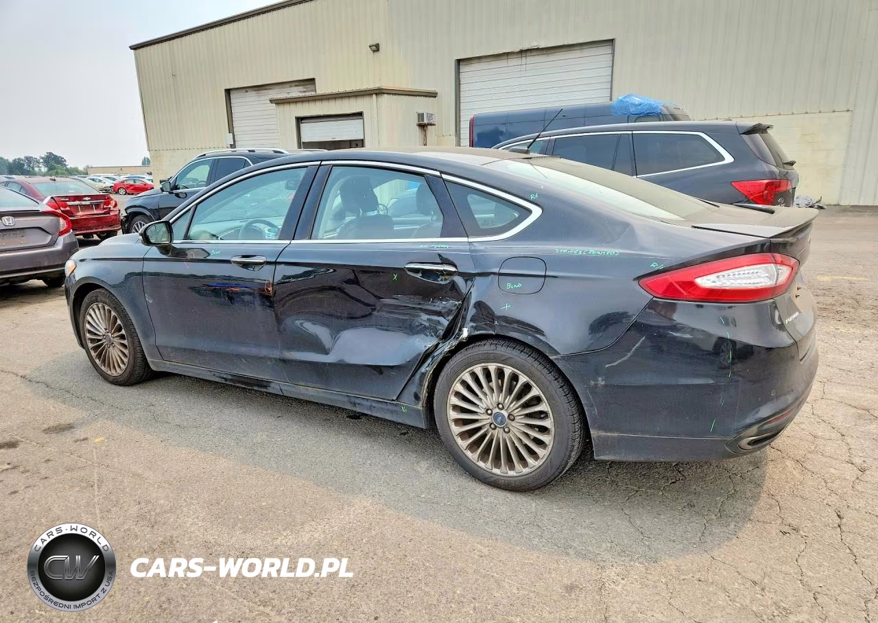2014 Ford Fusion Titanium VIN:3FA6P0K9XER292920 - 2