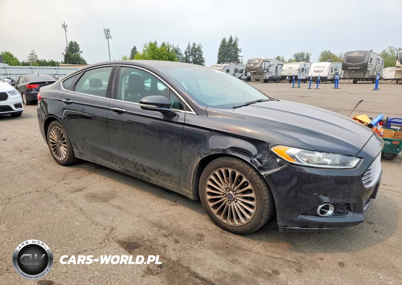 2014 Ford Fusion Titanium VIN:3FA6P0K9XER292920 - 4