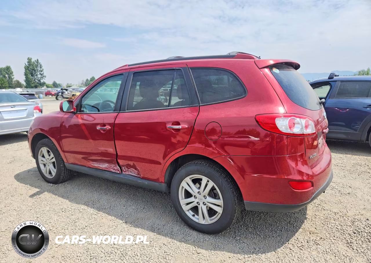 2011 Hyundai Santa Fe Limited VIN:5XYZKDAGXBG001402 - 2