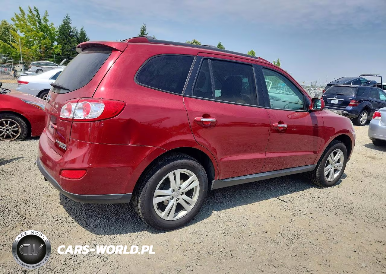 2011 Hyundai Santa Fe Limited VIN:5XYZKDAGXBG001402 - 3