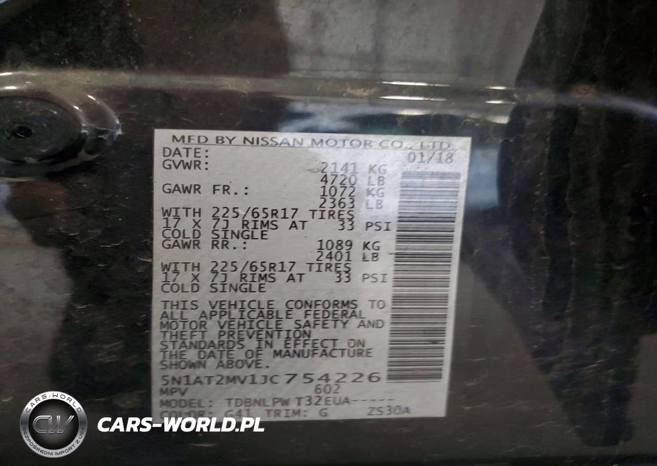 2018 Nissan Rogue S VIN:5N1AT2MV1JC754226 - 14