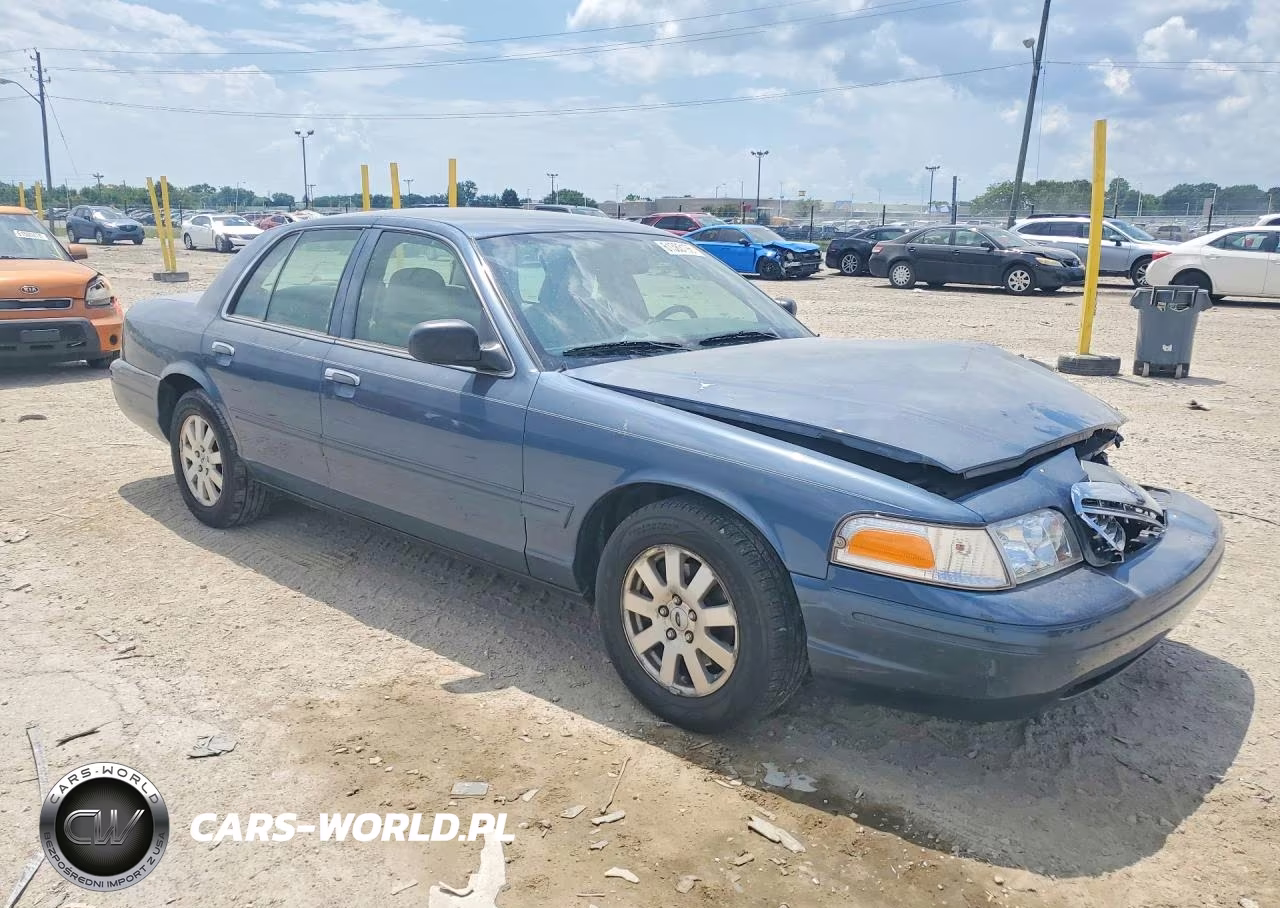 2008 Ford Crown Victoria Lx VIN:2FAFP74V68X132526 - 4