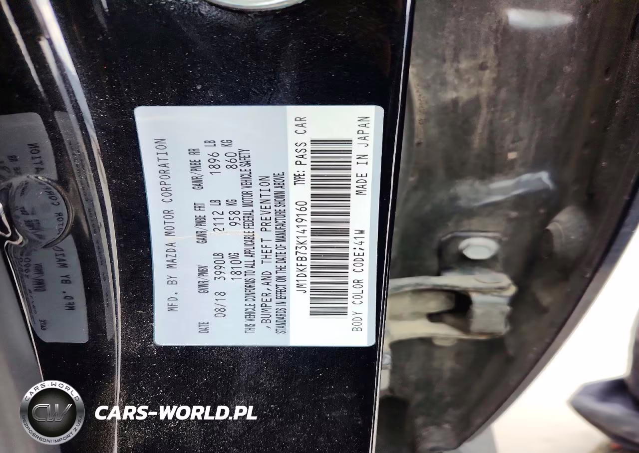 2019 Mazda Cx-3 Sport VIN:JM1DKFB73K1419160 - 12