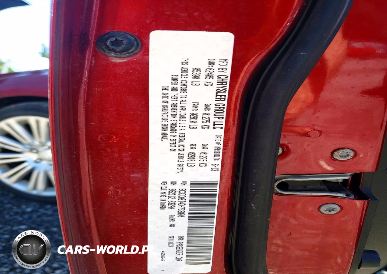 2013 Chrysler 300C VIN:2C3CCAET4DH732800 - 12