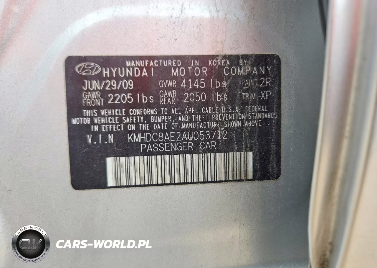2010 Hyundai Elantra Touring Se VIN:KMHDC8AE2AU053712 - 12