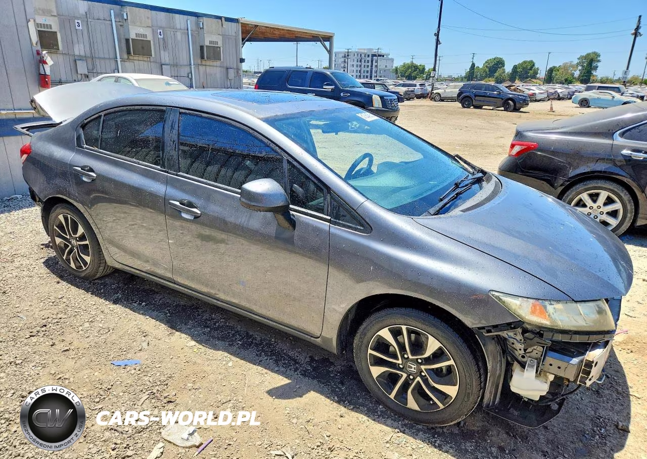 2013 Honda Civic Ex VIN:19XFB2F89DE250363 - 4