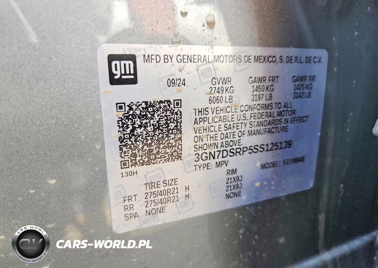 2025 Chevrolet Equinox Rs VIN:3GN7DSRP5SS125139 - 12