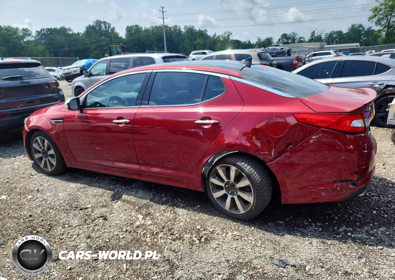 2011 Kia Optima Sx VIN:KNAGR4A65B5166743 - 2