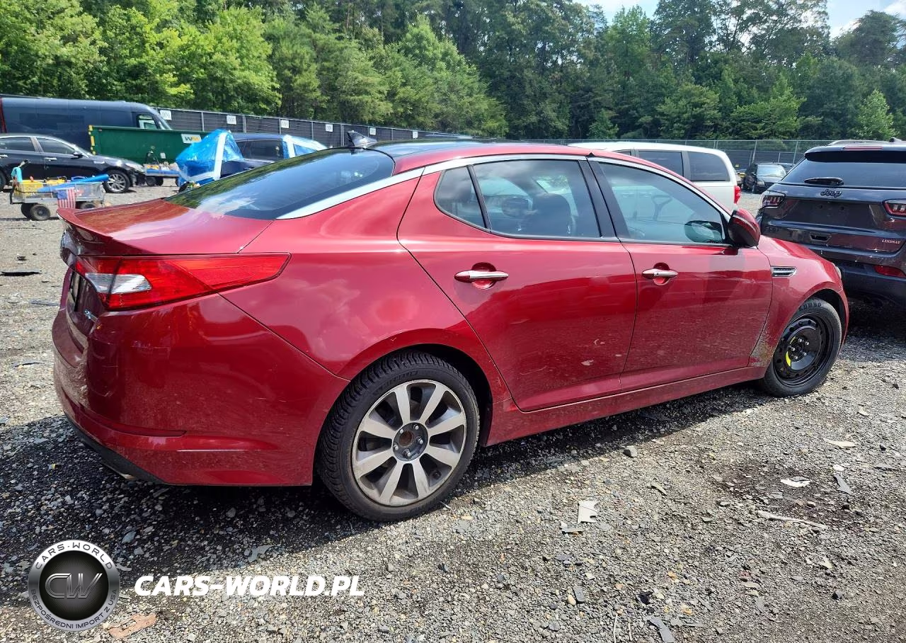 2011 Kia Optima Sx VIN:KNAGR4A65B5166743 - 3