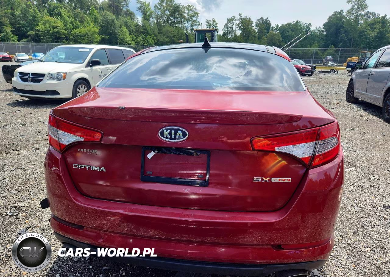 2011 Kia Optima Sx VIN:KNAGR4A65B5166743 - 6