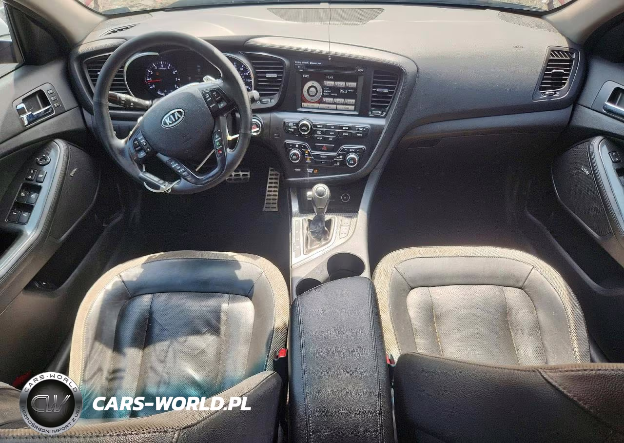 2011 Kia Optima Sx VIN:KNAGR4A65B5166743 - 8