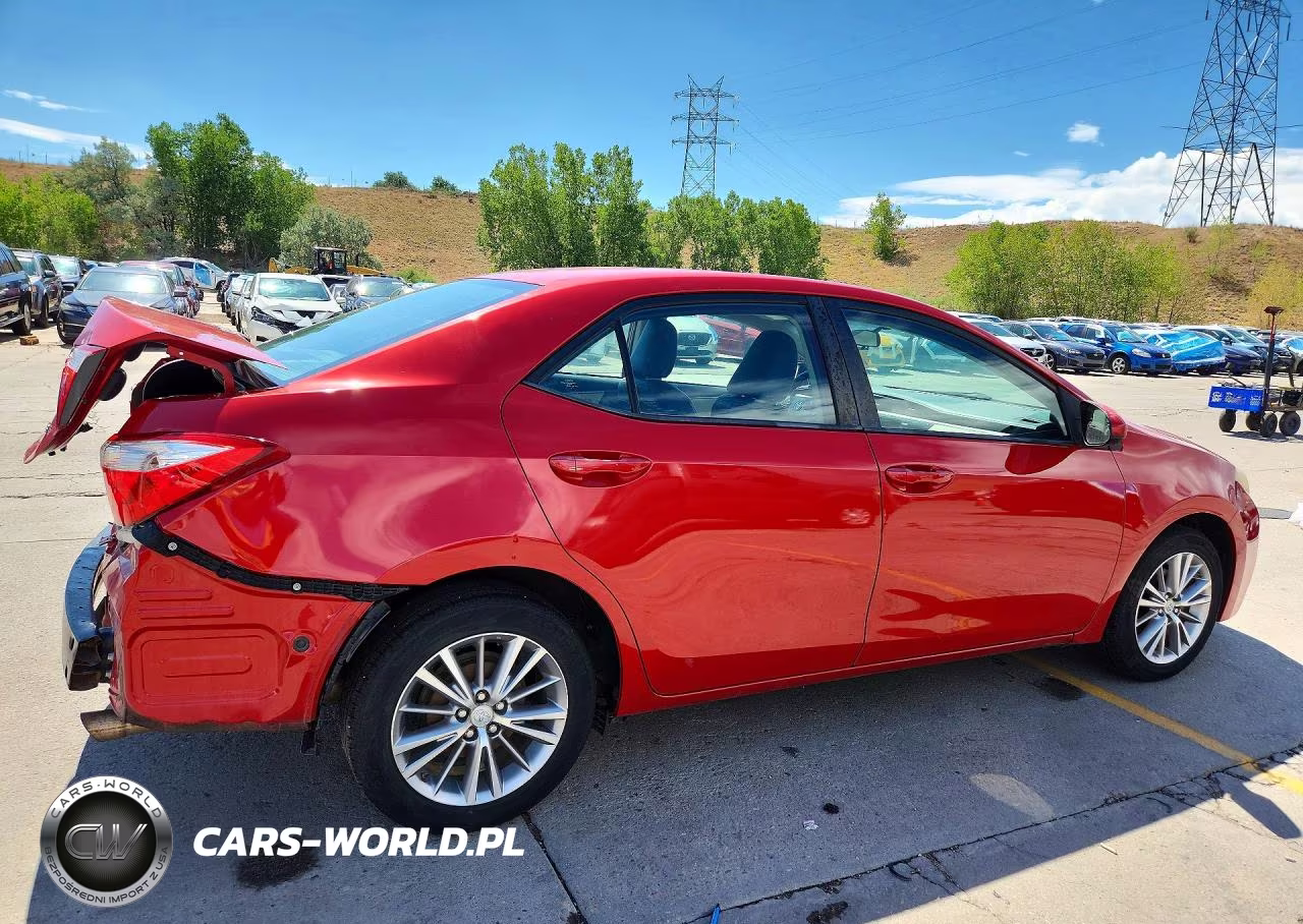 2014 Toyota Corolla Le Plus VIN:5YFBURHE5EP032313 - 3