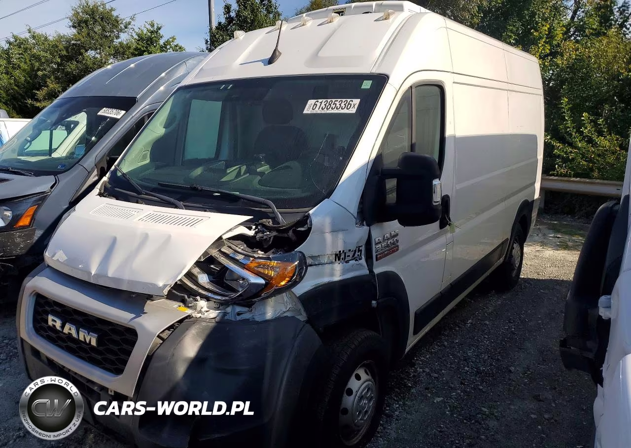 2022 Ram Promaster 2500 Refrigerated Delivery Van VIN:3C6LRVCG1NE135017 - 1