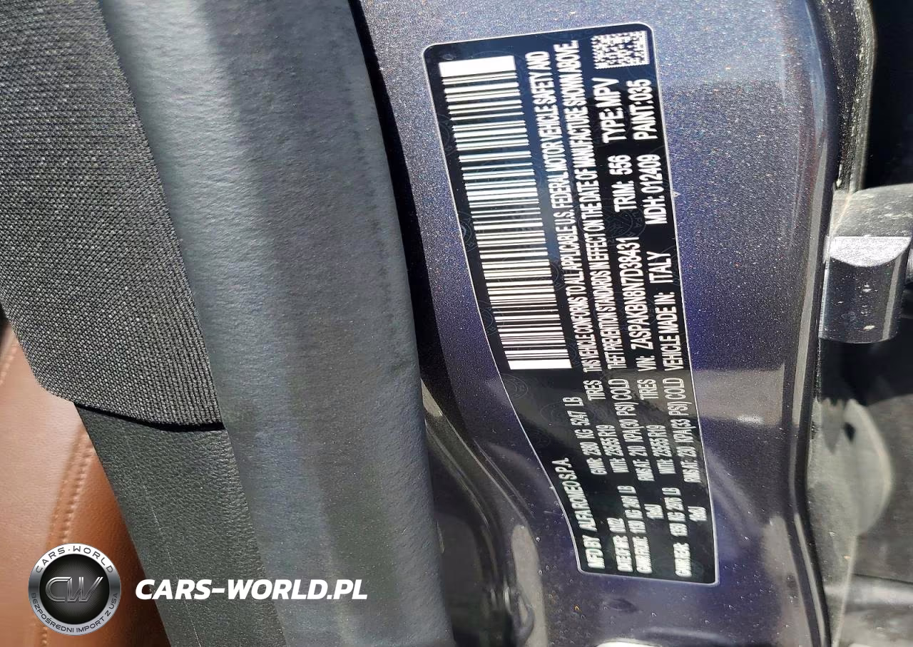 2022 Alfa Romeo Stelvio Ti VIN:ZASPAKBN8N7D38431 - 13