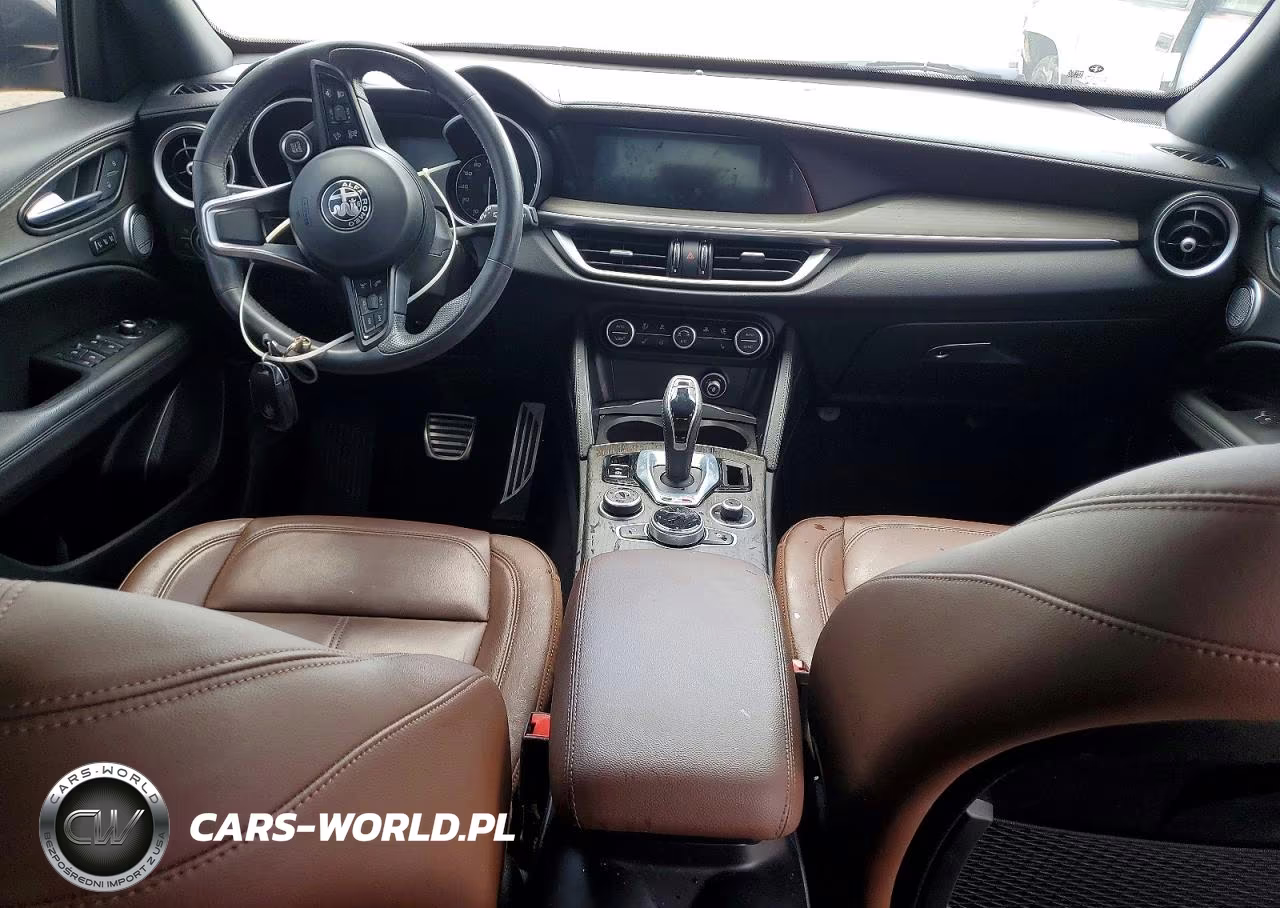 2022 Alfa Romeo Stelvio Ti VIN:ZASPAKBN8N7D38431 - 8