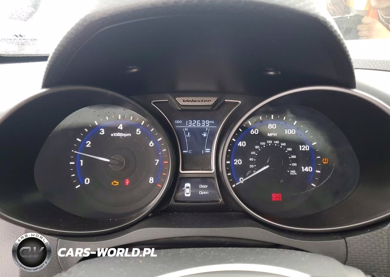 2014 Hyundai Veloster Turbo VIN:KMHTC6AE3EU202652 - 9
