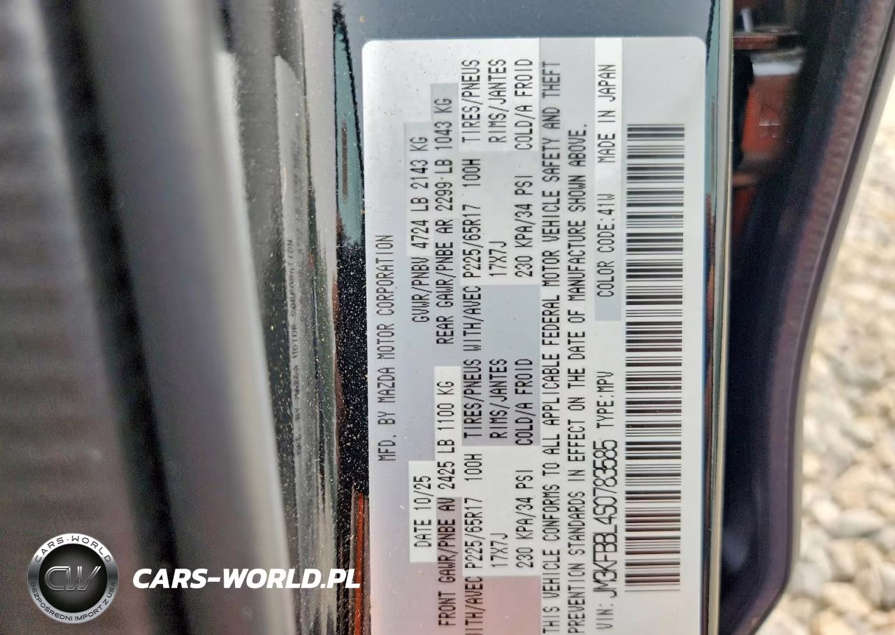 2025 Mazda Cx-5 Select VIN:JM3KFBBL4S0783585 - 13