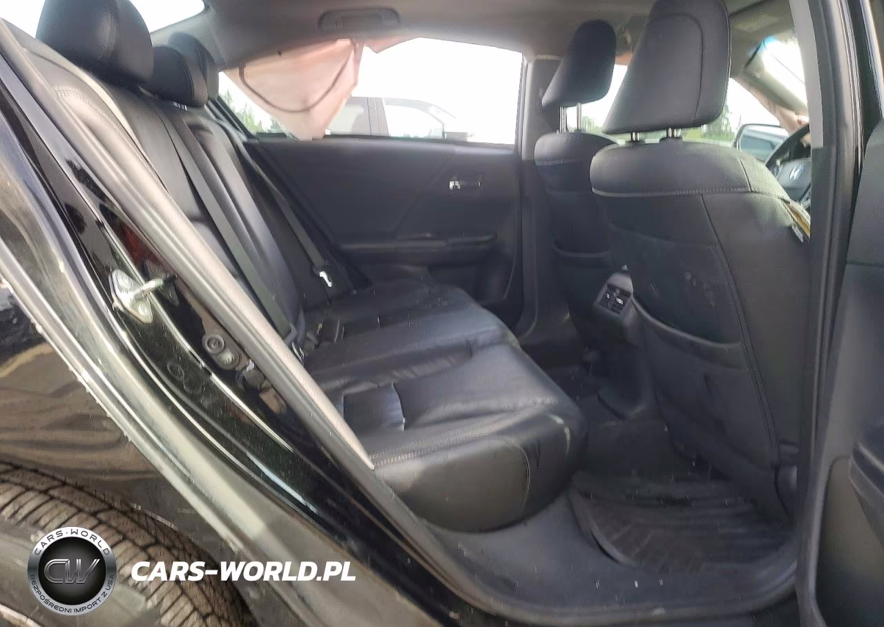 2015 Honda Accord Touring Hybrid VIN:1HGCR6F77FA013214 - 10