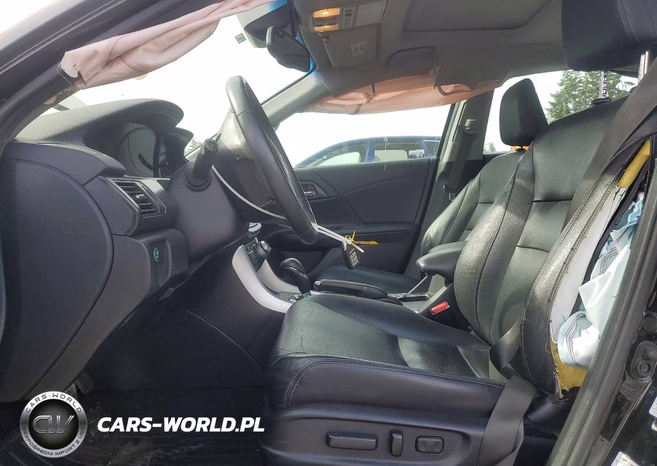 2015 Honda Accord Touring Hybrid VIN:1HGCR6F77FA013214 - 7