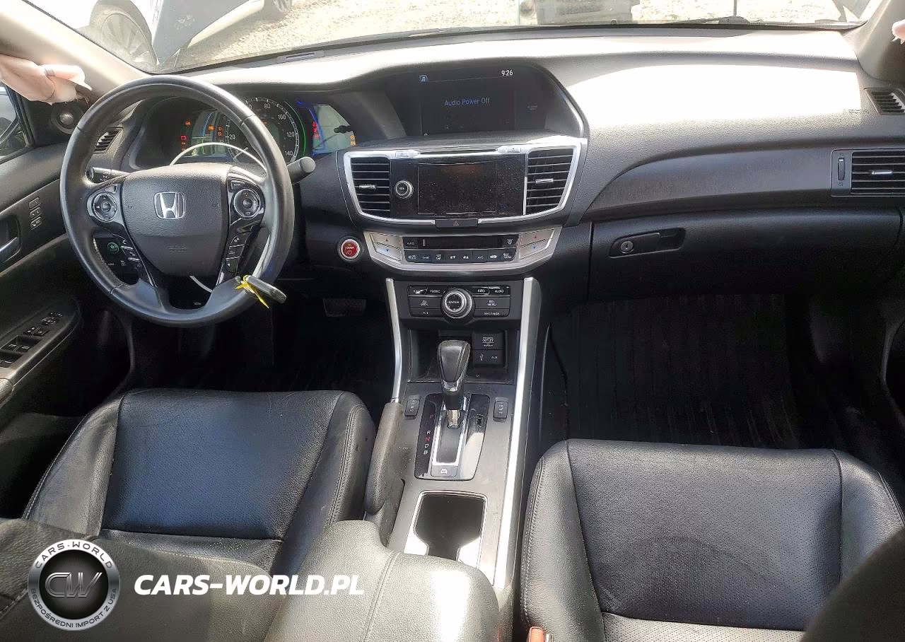2015 Honda Accord Touring Hybrid VIN:1HGCR6F77FA013214 - 8