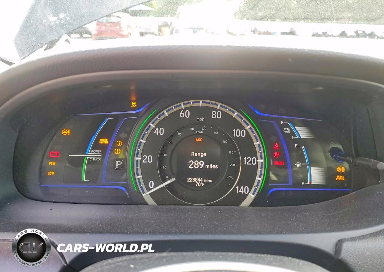 2015 Honda Accord Touring Hybrid VIN:1HGCR6F77FA013214 - 9
