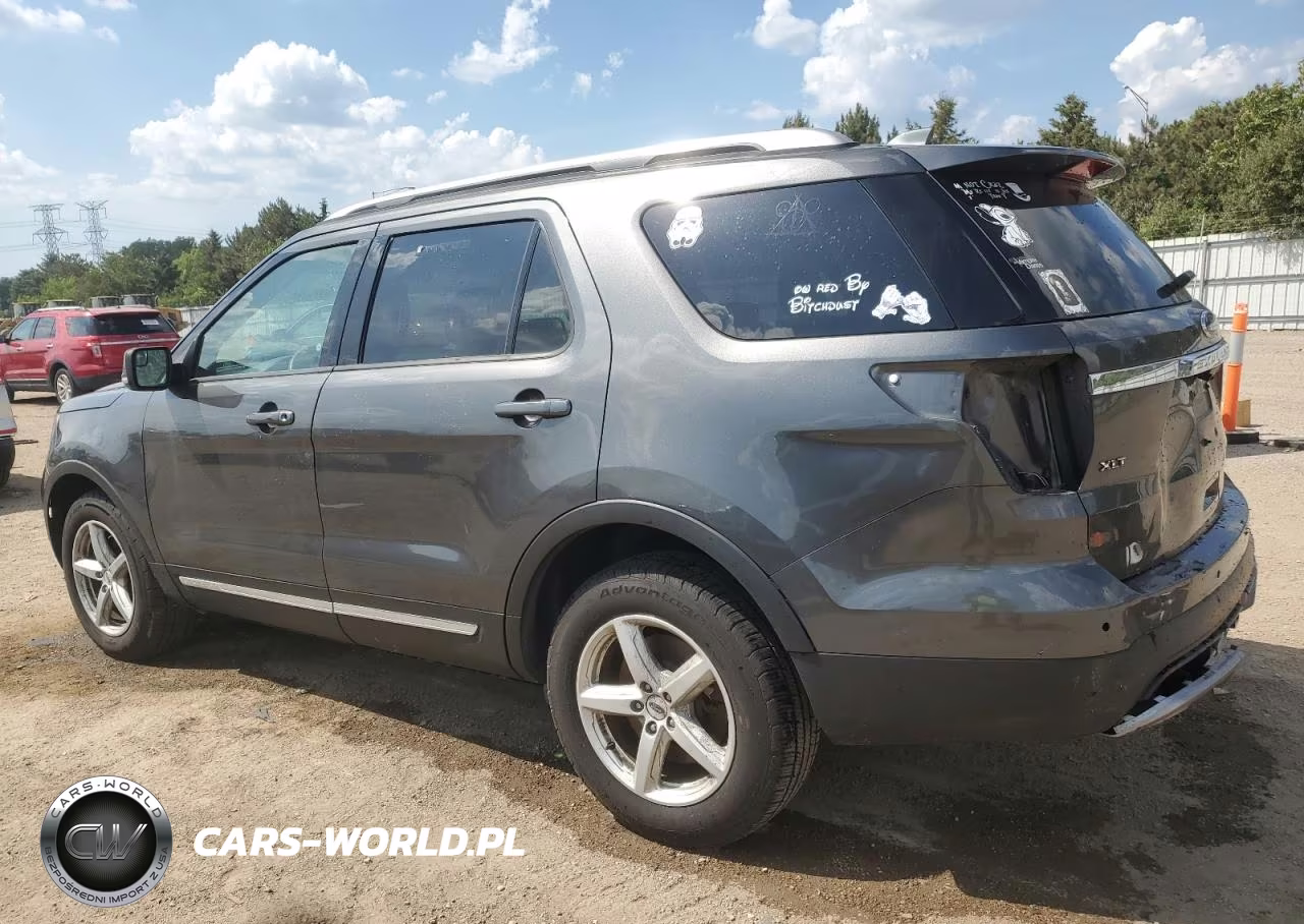 2017 Ford Explorer Xlt VIN:1FM5K8D87HGD81343 - 2