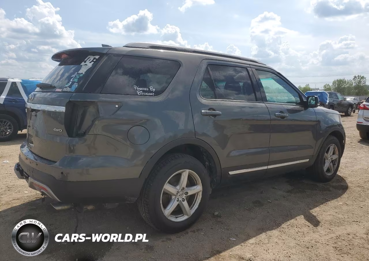 2017 Ford Explorer Xlt VIN:1FM5K8D87HGD81343 - 3
