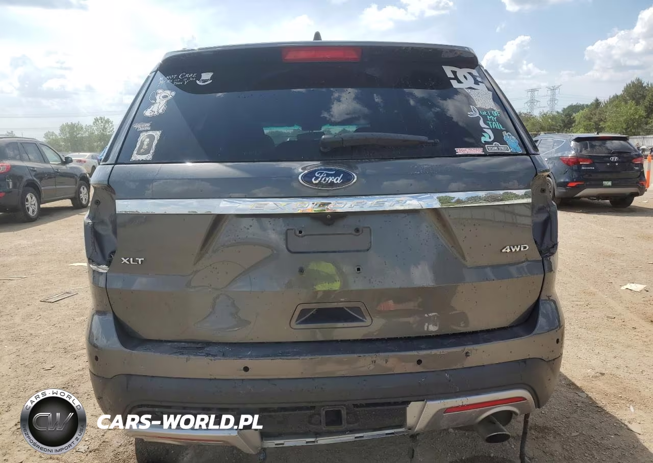 2017 Ford Explorer Xlt VIN:1FM5K8D87HGD81343 - 6