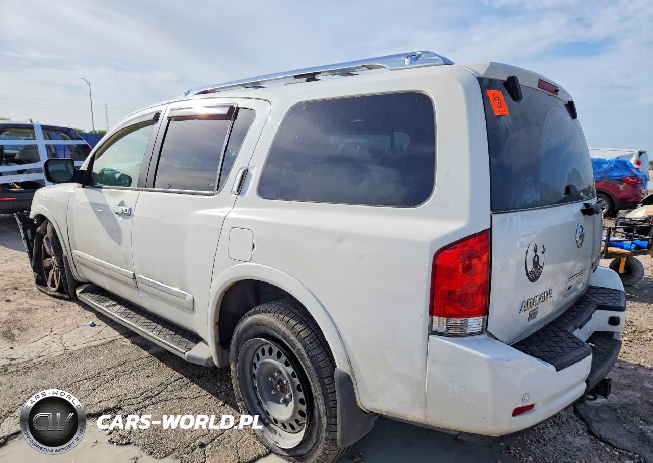 2010 Nissan Armada Platinum VIN:5N1BA0NF7AN614580 - 2