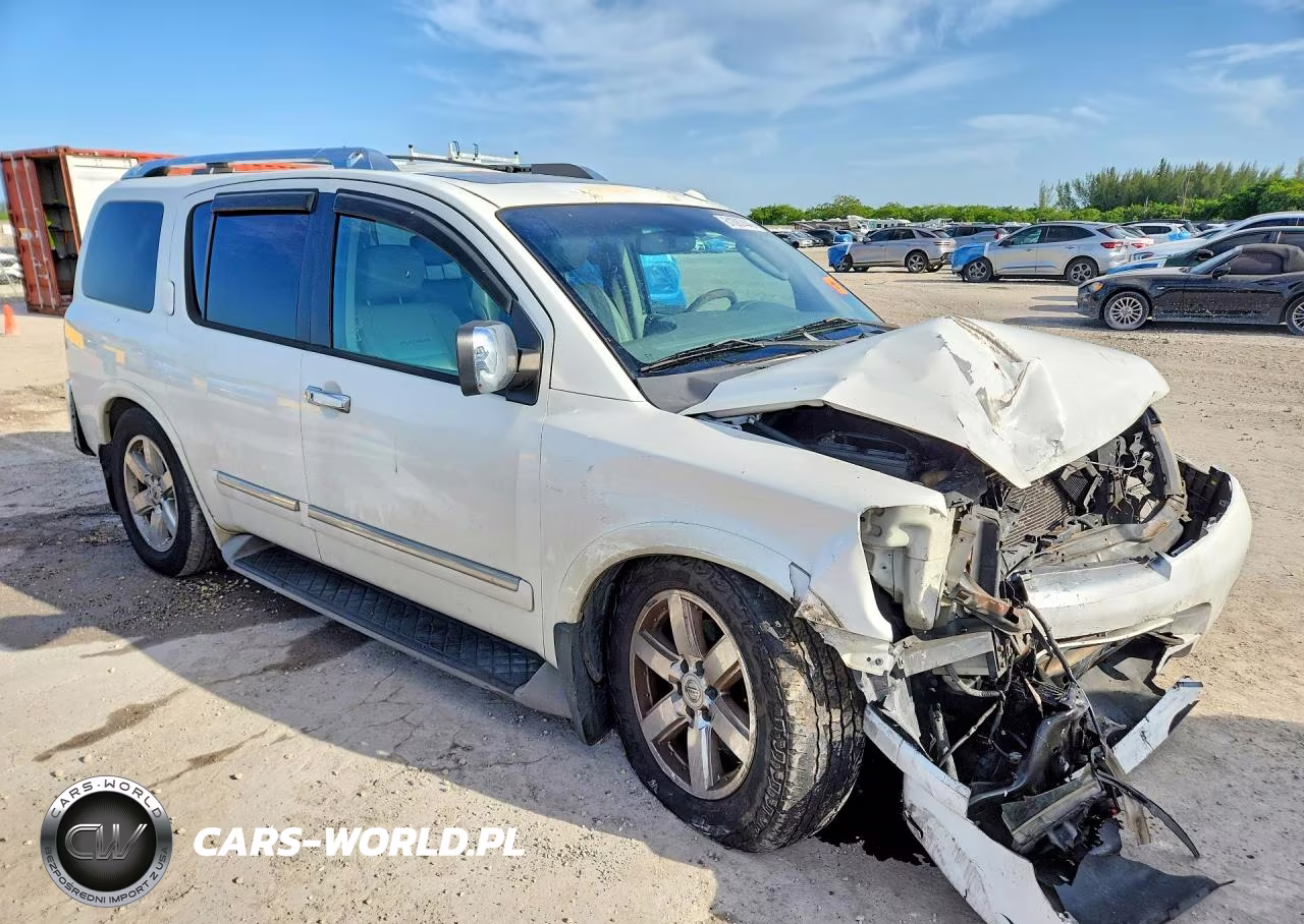 2010 Nissan Armada Platinum VIN:5N1BA0NF7AN614580 - 4