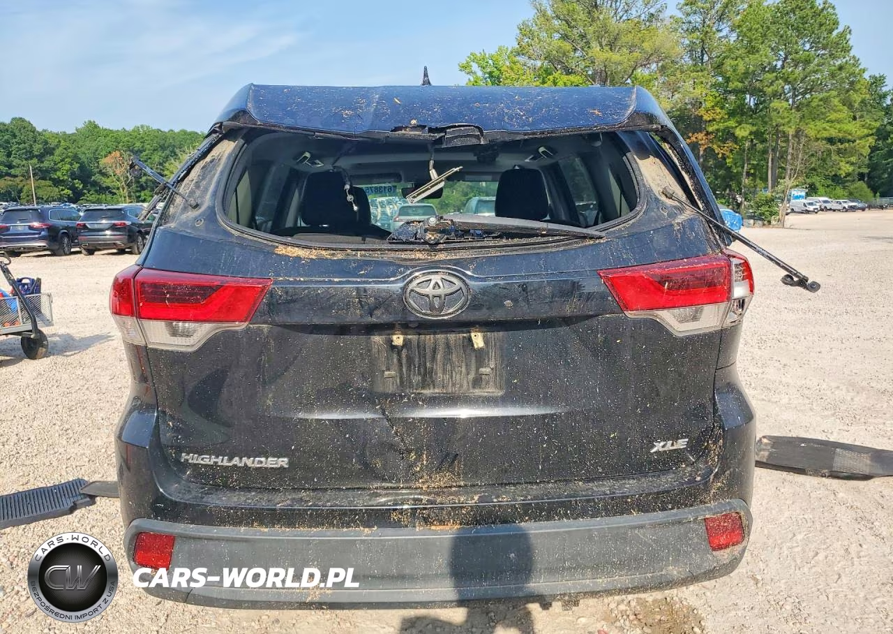 2019 Toyota Highlander Xle VIN:5TDKZRFHXKS355449 - 6