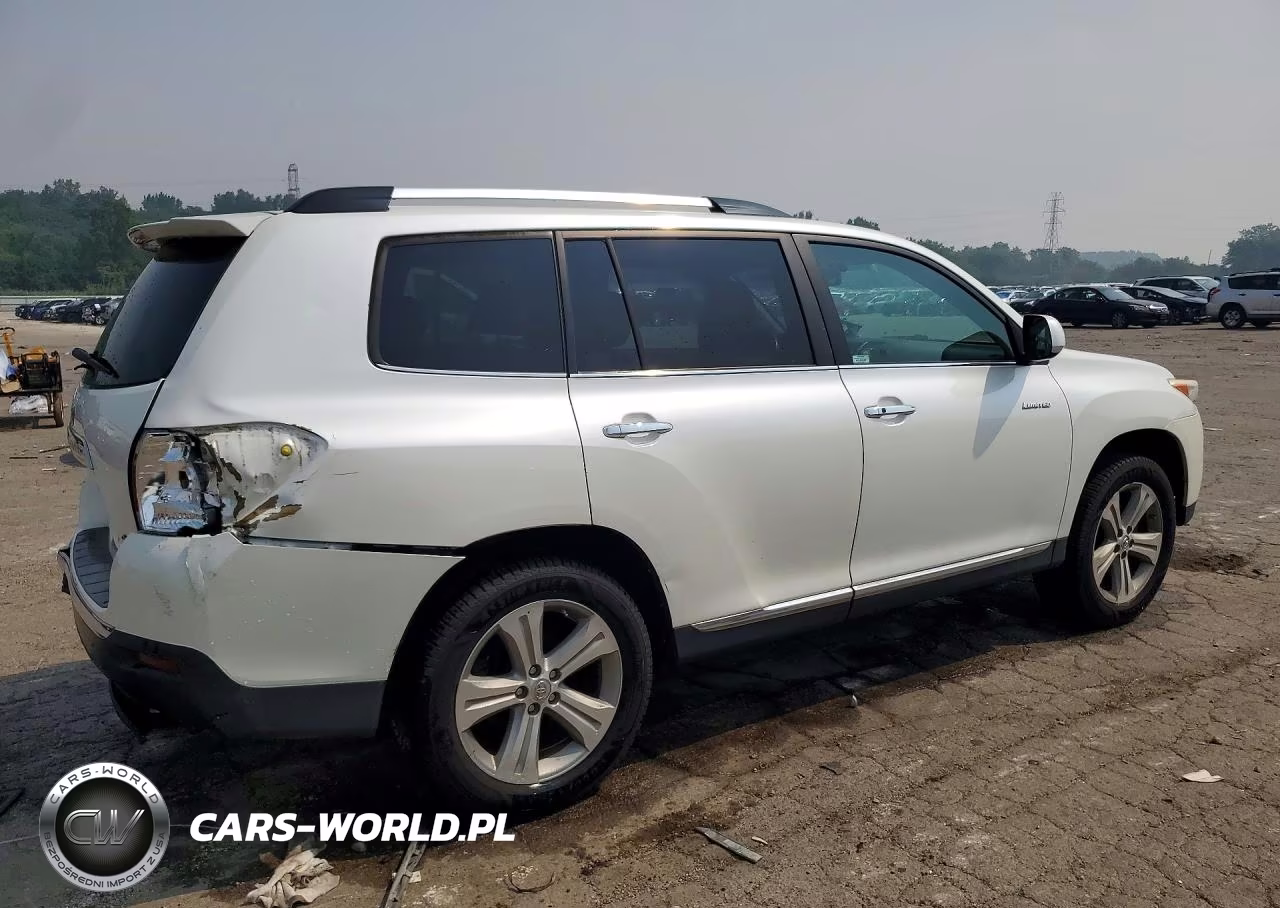 2012 Toyota Highlander Limited VIN:5TDDK3EH4CS127315 - 3