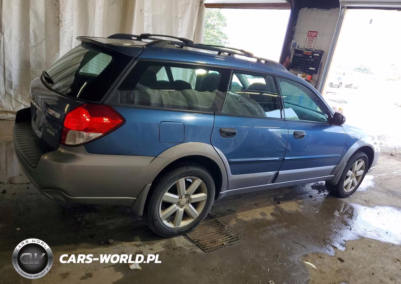 2008 Subaru Outback 2.5I VIN:4S4BP61C587314676 - 3