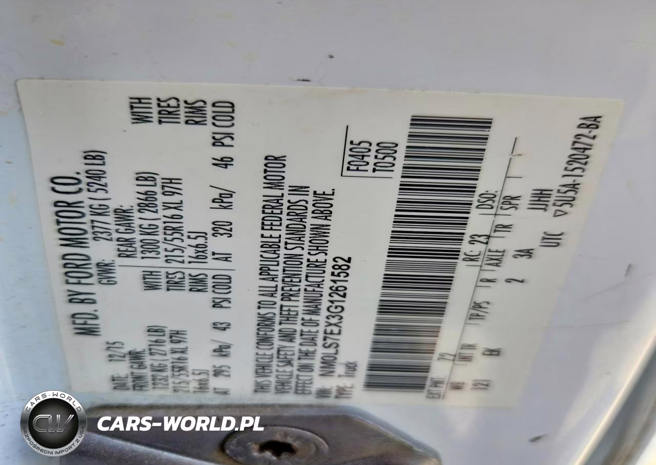2016 Ford Transit Connect Xl VIN:NM0LS7EX3G1261582 - 12