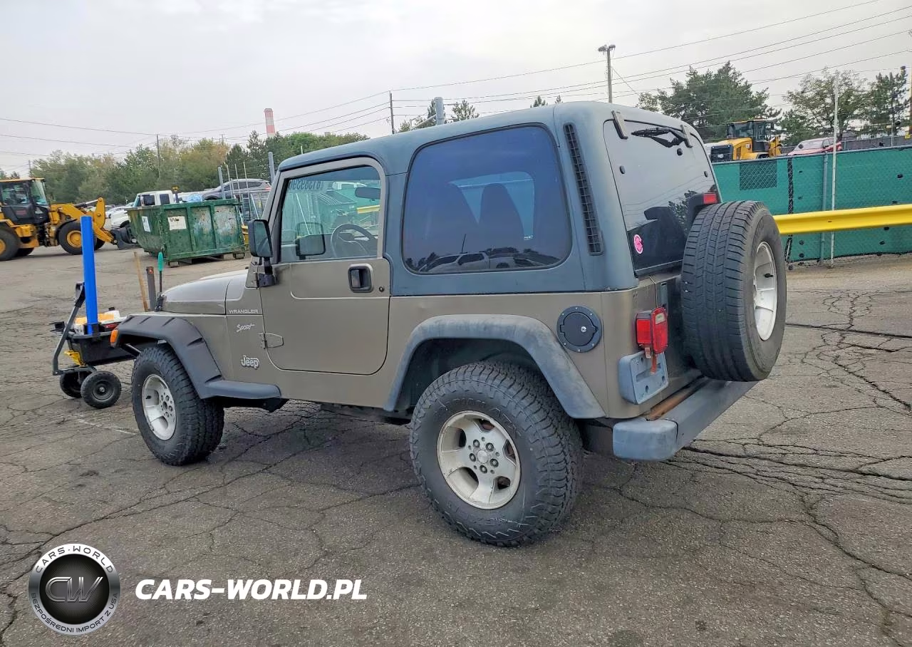 2002 Jeep Wrangler - Tj Sport VIN:1J4FA49S82P774892 - 2