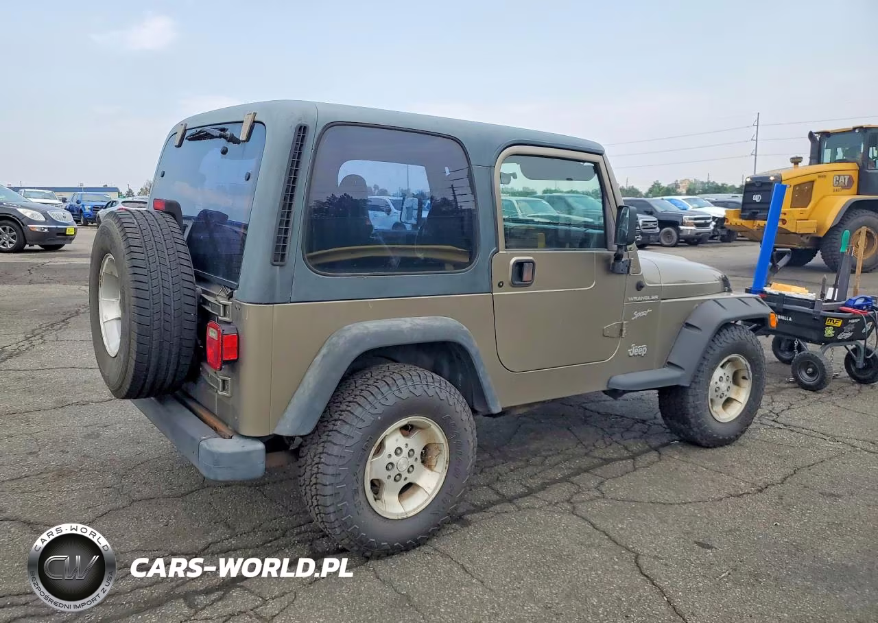 2002 Jeep Wrangler - Tj Sport VIN:1J4FA49S82P774892 - 3