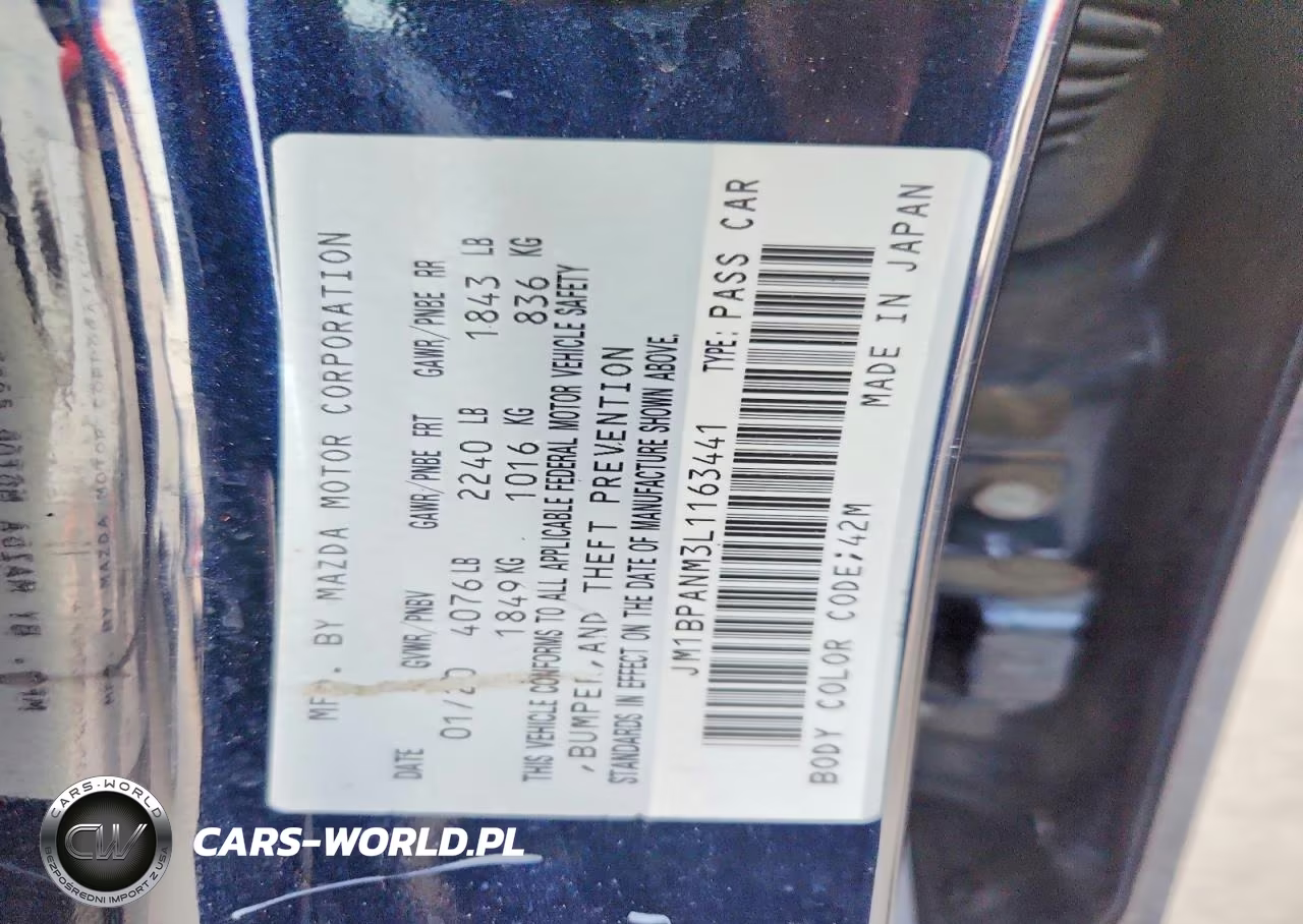 2020 Mazda 3 Premium VIN:JM1BPANM3L1163441 - 13