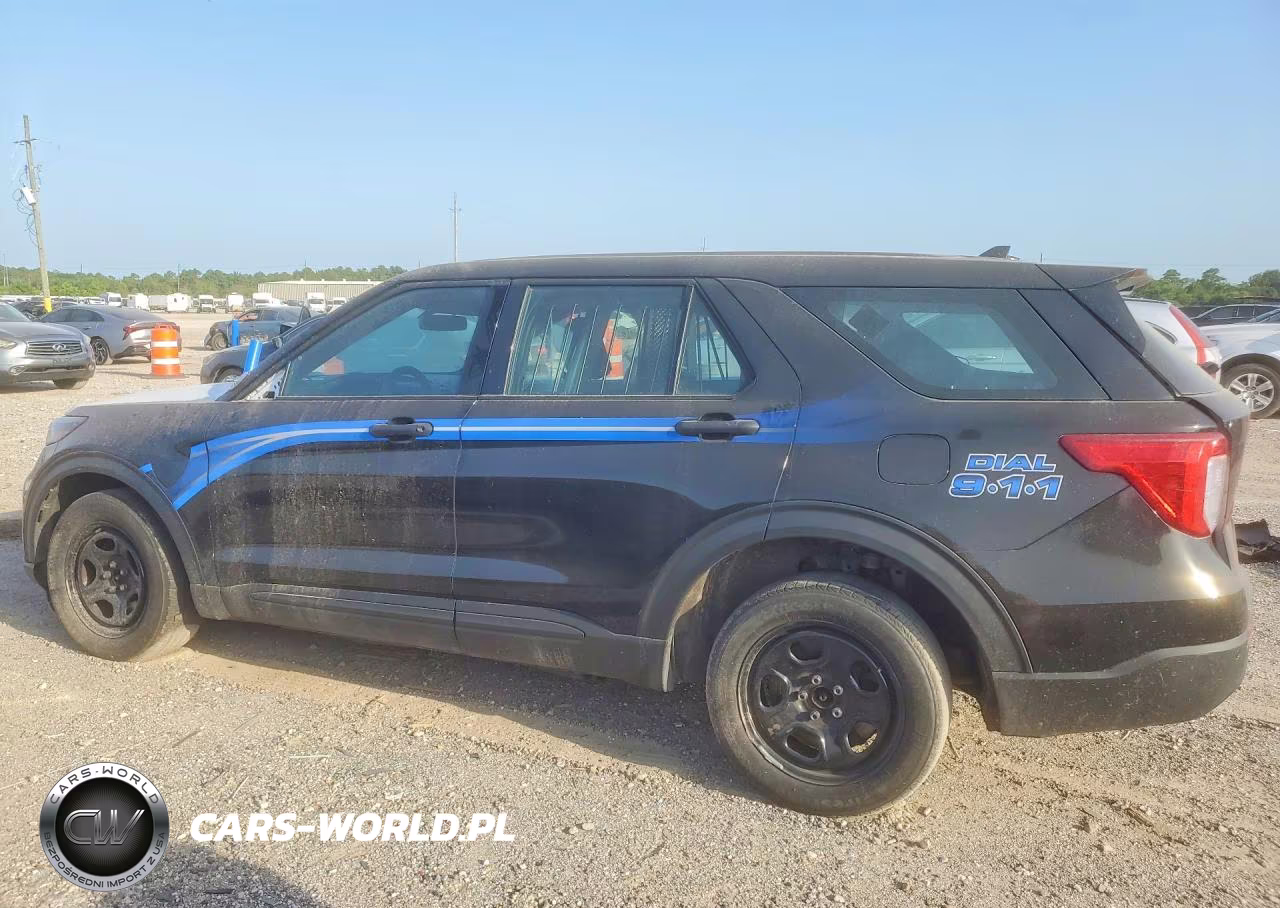 2021 Ford Explorer Police Interceptor VIN:1FM5K8AB8MGB83316 - 2