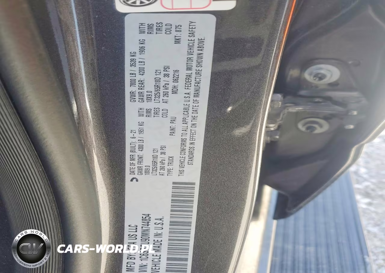 2021 Ram 1500 Trx VIN:1C6SRFU90MN744854 - 12