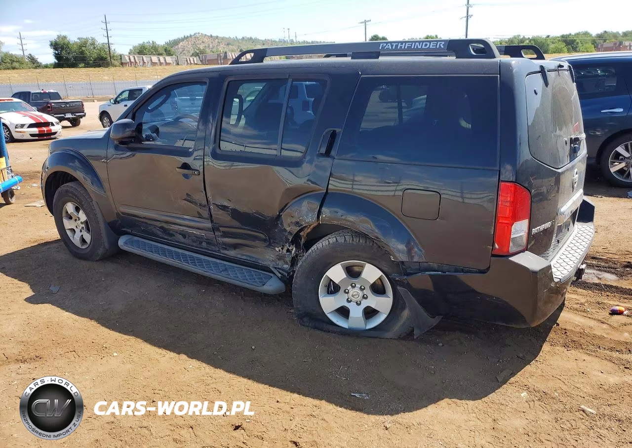 2006 Nissan Pathfinder S VIN:5N1AR18WX6C637912 - 2