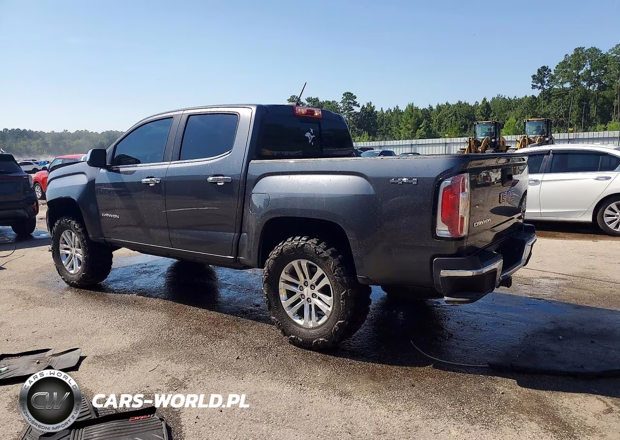 2016 GMC Canyon Slt VIN:1GTG6DE37G1365772 - 2