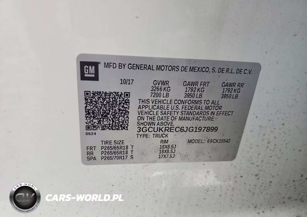 2018 Chevrolet Silverado K1500 Lt VIN:3GCUKREC6JG197899 - 12