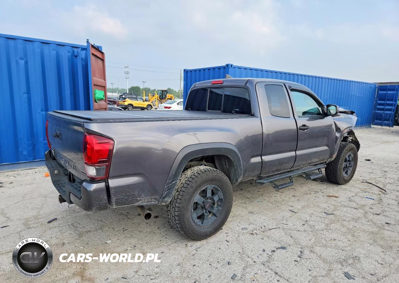 2019 Toyota Tacoma Sr VIN:5TFSX5EN4KX070102 - 3