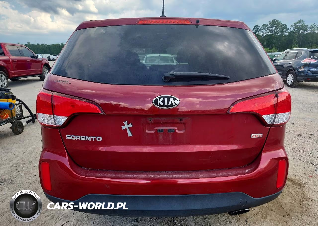 2014 Kia Sorento Lx VIN:5XYKT3A61EG494892 - 6