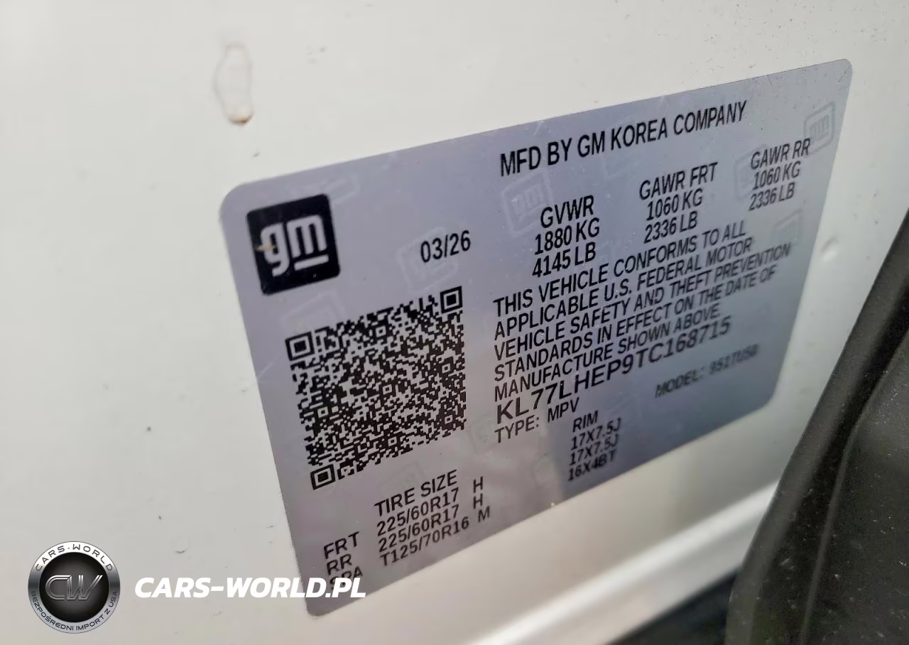 2026 Chevrolet Trax 1Lt VIN:KL77LHEP9TC168715 - 13