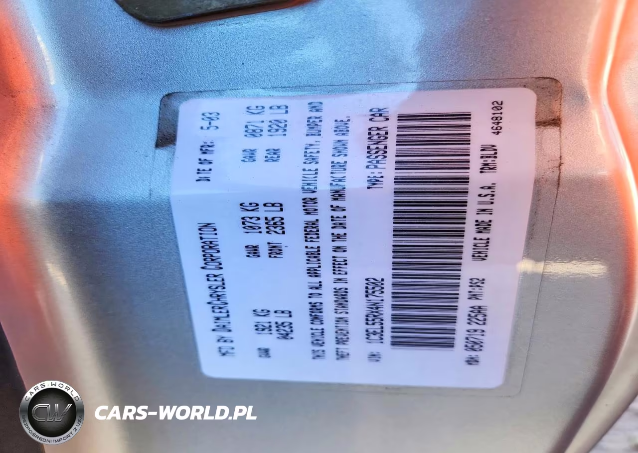 2004 Chrysler Sebring Lxi VIN:1C3EL55RX4N175502 - 13
