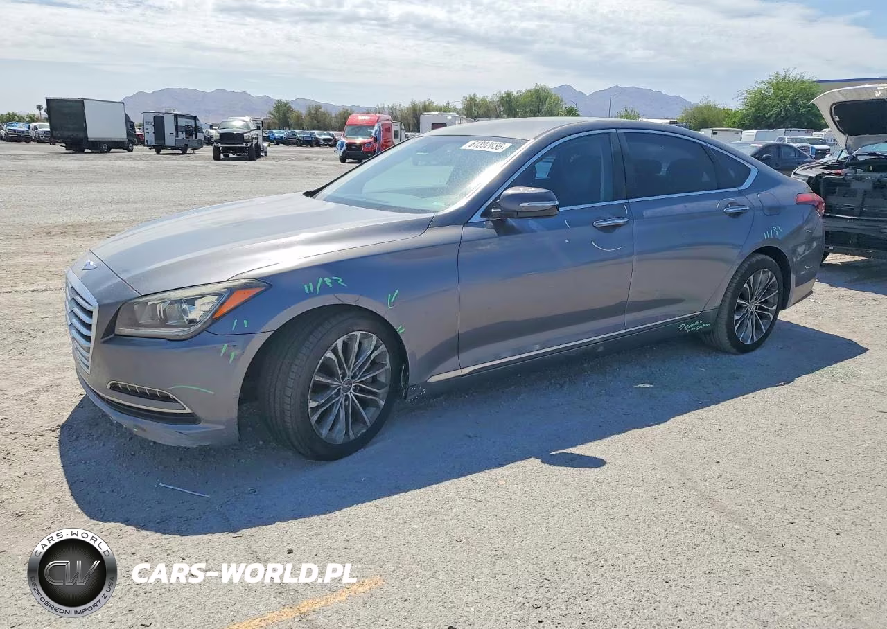 2015 Hyundai Genesis 3.8L VIN:KMHGN4JEXFU013725 - 1
